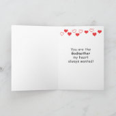 Valentijnsdag kaart voor Godmoeder (Binnen)