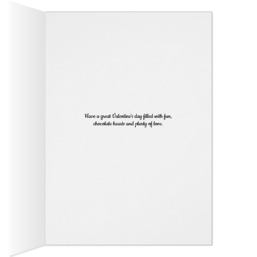 Valentijnsdag Kaart voor Grootzoon (Binnen (Rechts))