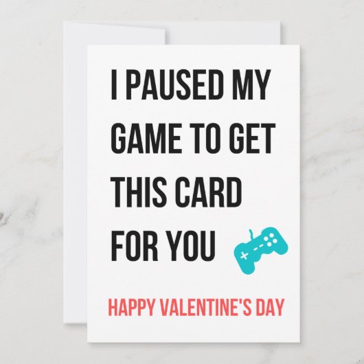 Valentijnsdag kaart voor haar (Voorkant)