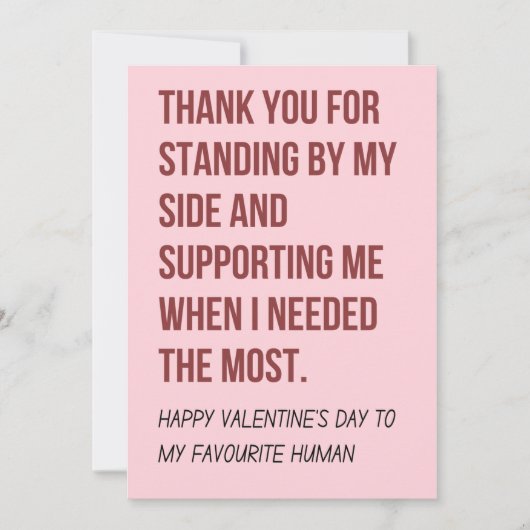 Valentijnsdag kaart voor hem en haar (Voorkant)