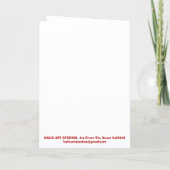 Valentijnsdag kaart voor hem/haar (Achterkant)