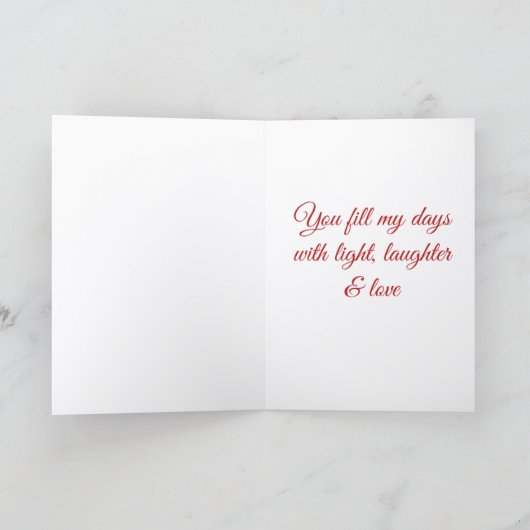 Valentijnsdag kaart voor hem/haar (Binnen)