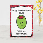 Valentijnsdag Kaart voor Ima (Gele Bloem)