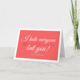 Valentijnsdag kaart voor Introverts