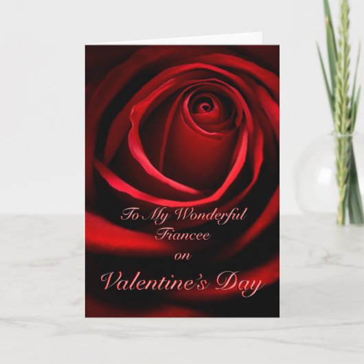 Valentijnsdag kaart voor je man. (Voorkant)