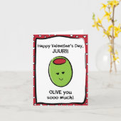 Valentijnsdag Kaart voor Juuri (Gele Bloem)