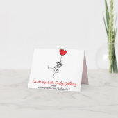  Valentijnsdag Kaart voor kinderen (Achterkant)