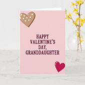 Valentijnsdag kaart voor kleindochter (Gele Bloem)