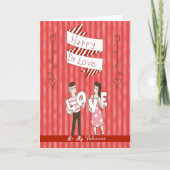 Valentijnsdag Kaart voor middenouderparen (Voorkant)