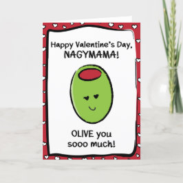 Valentijnsdag Kaart voor Nagymama