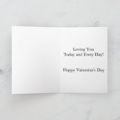 Valentijnsdag Kaart voor papa (Binnen)