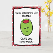 Valentijnsdag Kaart voor thema (Gele Bloem)