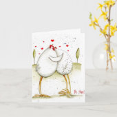 Valentijnsdag Kaart - Wees van mij! (Gele Bloem)