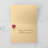  Valentijnsdag Kaart weggevoerd met liefde (Binnen)