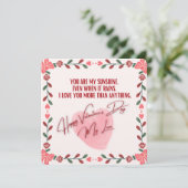 Valentijnsdag kaarten (Staand voorkant)