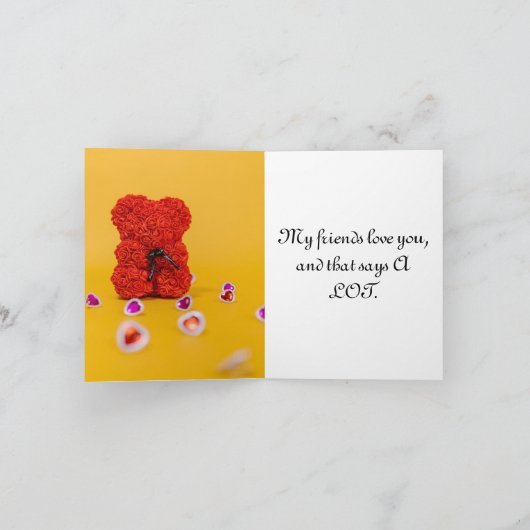 Valentijnsdag kaarten (Binnen)