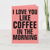 VALENTIJNSDAG KAARTEN MET KOFFIE (Voorkant)