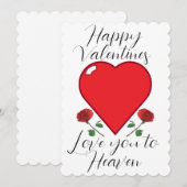 Valentijnsdag Kaarten  Opmerking (Voorkant / Achterkant)