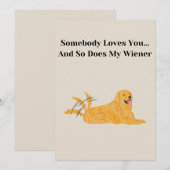 Valentijnsdag Kaarten van Dogs Dog Mom Kaart (Voorkant / Achterkant)