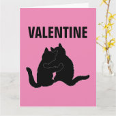 VALENTIJNSDAG KAARTEN VOOR KATTEN, ALLE 9 LEVENS C (Gele Bloem)