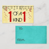 Valentijnsdag Kaarten voor kinderen Notitiekaartje (Voorkant / Achterkant)