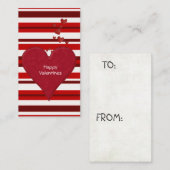 Valentijnsdag Kaarten voor kinderen Notitiekaartje (Voorkant / Achterkant)