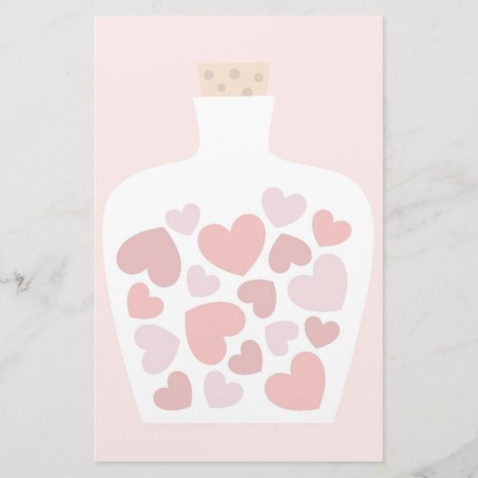 Valentijnsdag kaartontwerp briefpapier (Voorkant)