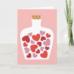 Valentijnsdag kaartontwerp feestdagen kaart