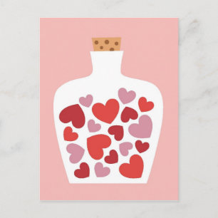 Valentijnsdag kaartontwerp feestdagenkaart