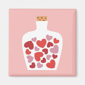 Valentijnsdag kaartontwerp magneet (Voorkant)