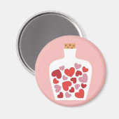 Valentijnsdag kaartontwerp magneet (Voorkant / Achterkant)