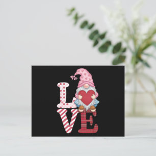 Valentijnsdag Kabouter Liefde Koppel Cadeaus voor  Briefkaart