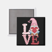 Valentijnsdag Kabouter Liefdes Koppel Cadeaus voor Magneet (Voorkant / Achterkant)