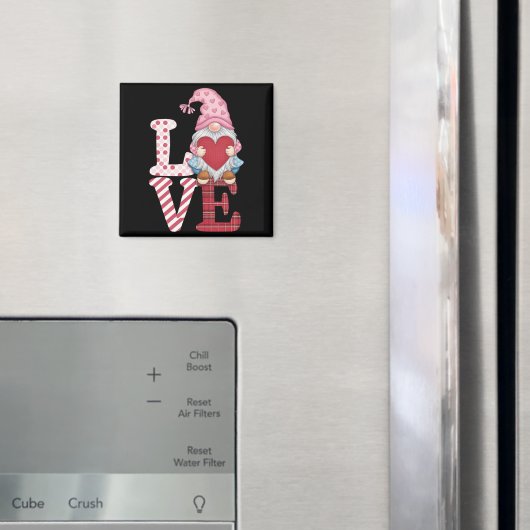 Valentijnsdag Kabouter Liefdes Koppel Cadeaus voor Magneet (Insitu (Koelkast))