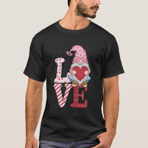 Valentijnsdag Kabouter Liefdes Koppel Cadeaus voor T-shirt