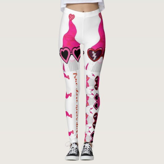 Valentijnsdag kabouters leggings (Voorkant)