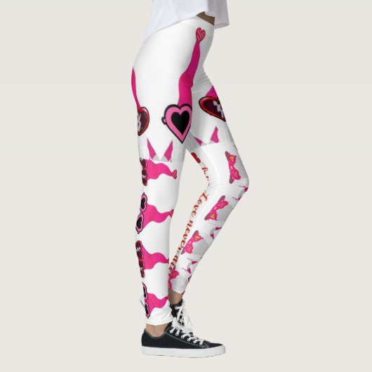 Valentijnsdag kabouters leggings (Rechts)