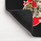 Valentijnsdag Kat Kat Kitten Retro Val Muismat (Hoek)
