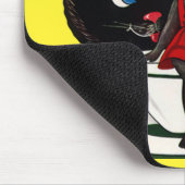  Valentijnsdag, kat-muis-theebeker Muismat (Hoek)