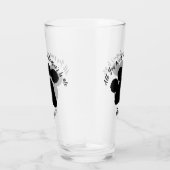 Valentijnsdag Kat Poot Glas (Rechts)