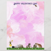 Valentijnsdag - Kat, Vlinder, Libel (Achterkant)