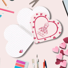 Valentijnsdag katholieke liefdescitaat roze illust