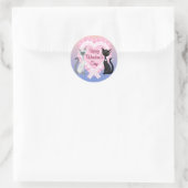 Valentijnsdag Katten Ronde Envelop Afdichtingen Sticker (Tas)