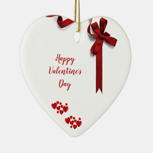 Valentijnsdag Keramisch Ornament (Rechts)