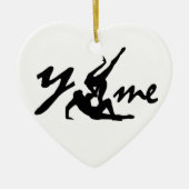 Valentijnsdag Keramisch Ornament (Voorkant)