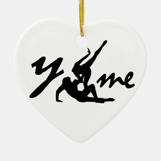 Valentijnsdag Keramisch Ornament (Voorkant)