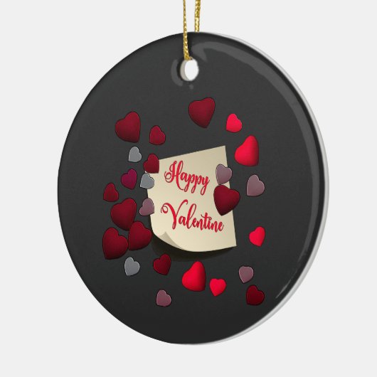 Valentijnsdag keramisch Ornament (Links)