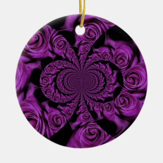 Valentijnsdag Keramisch Ornament (Voorkant)