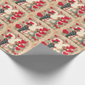  Valentijnsdag Kinderen Cadeaupapier (Hoek)