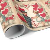  Valentijnsdag Kinderen Cadeaupapier (Rol Hoek)